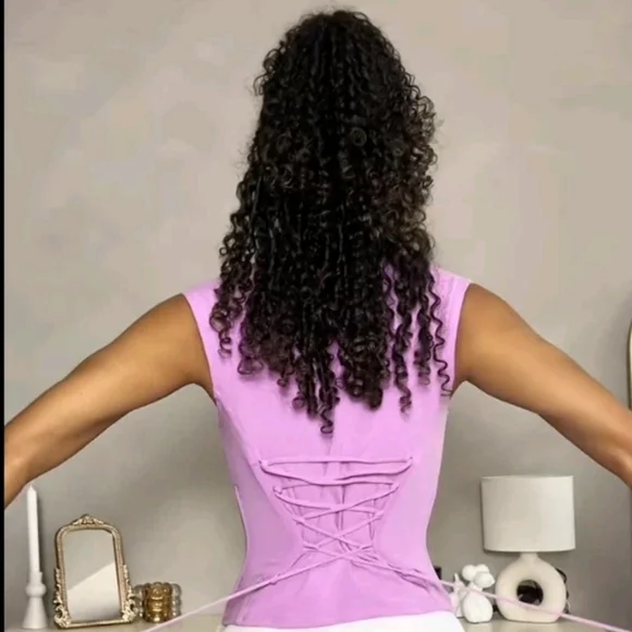 TA3 Corsety Square Neck Corset Top Med NWT Retail $120 SOLD OUT - Picture 5 of 11